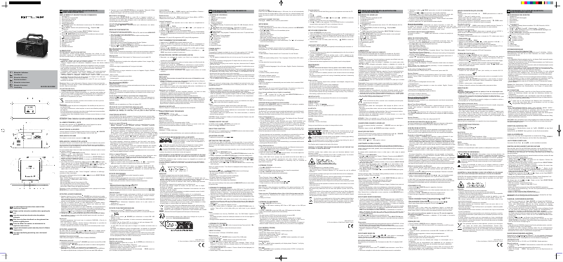 Image de la première page du manuel de l'appareil M-32 DBW