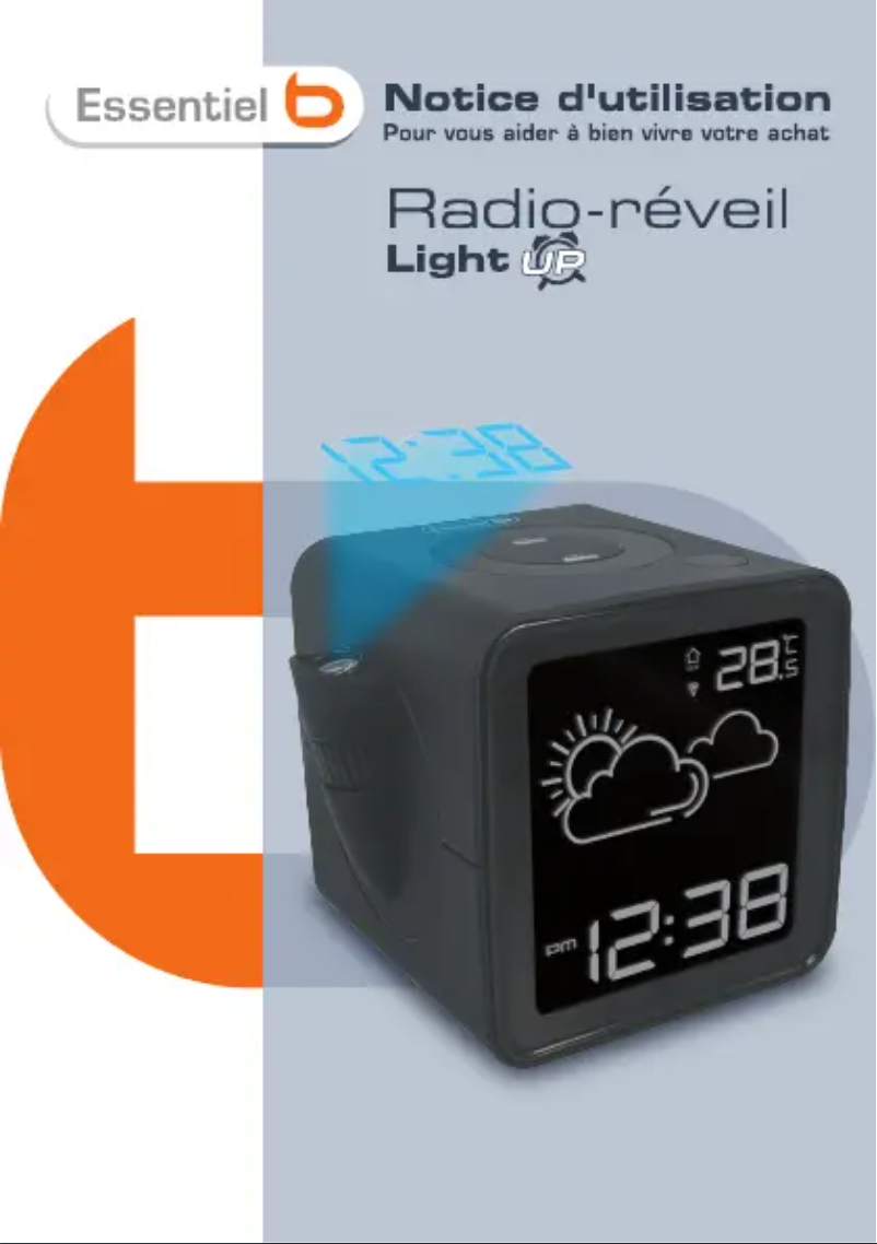 Page 1 de la notice Manuel utilisateur Essentiel B Light Up