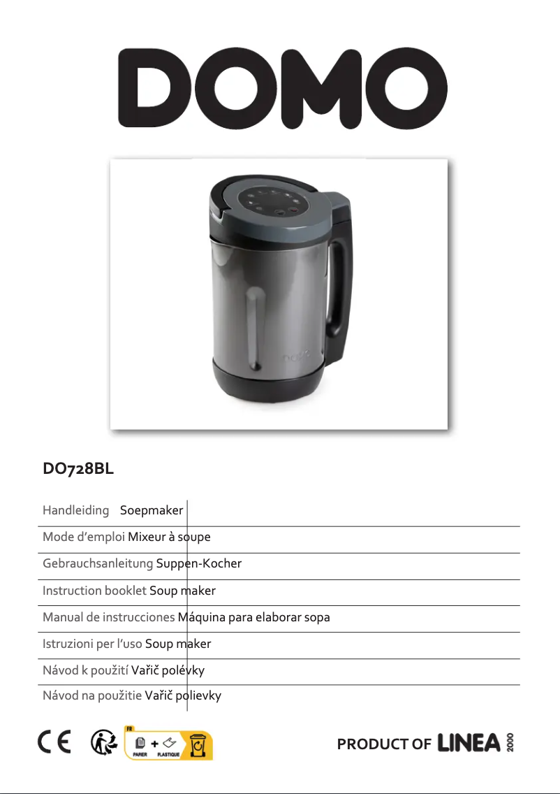 Page n°1 - Manuel utilisateur Domo DO728BL