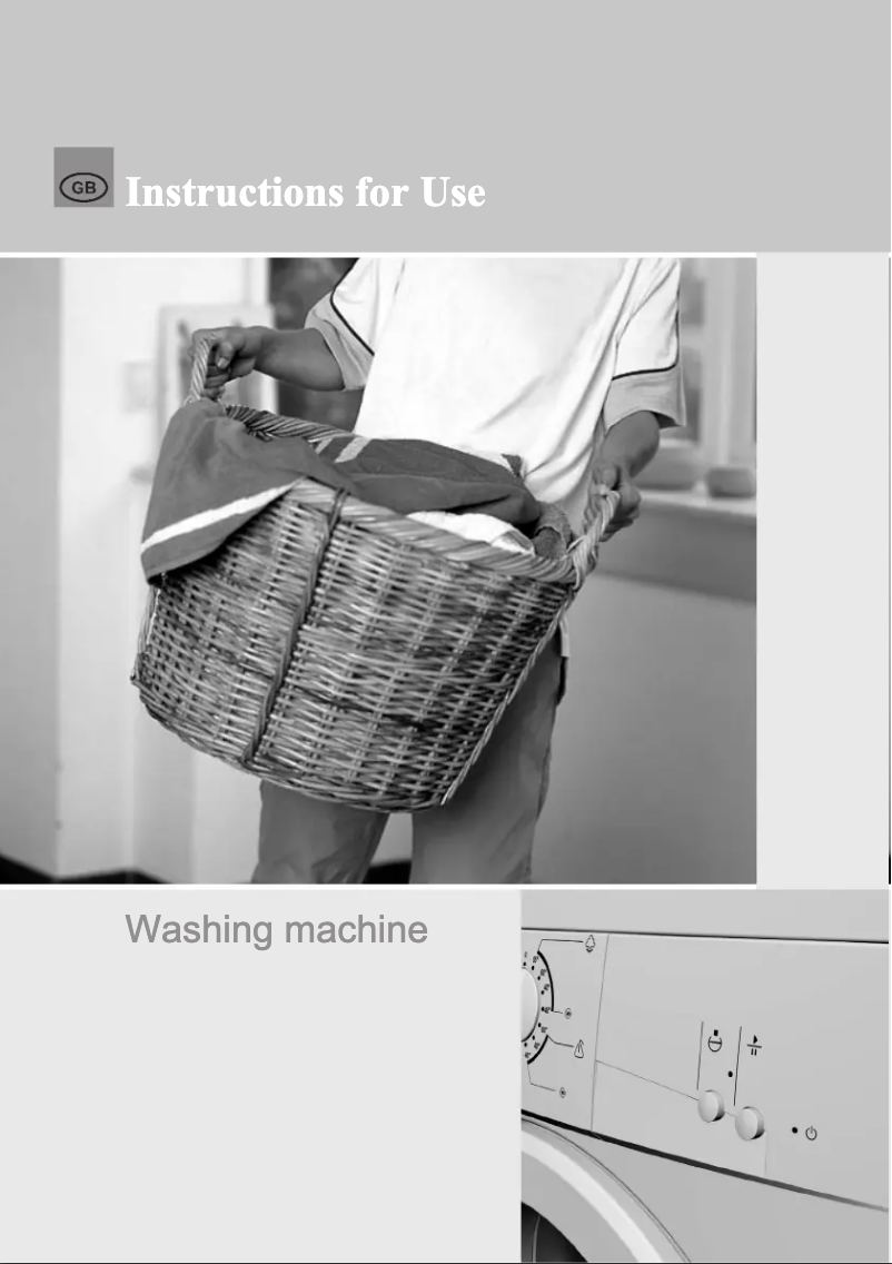 Page 1 de la notice Manuel utilisateur Gorenje WA1121