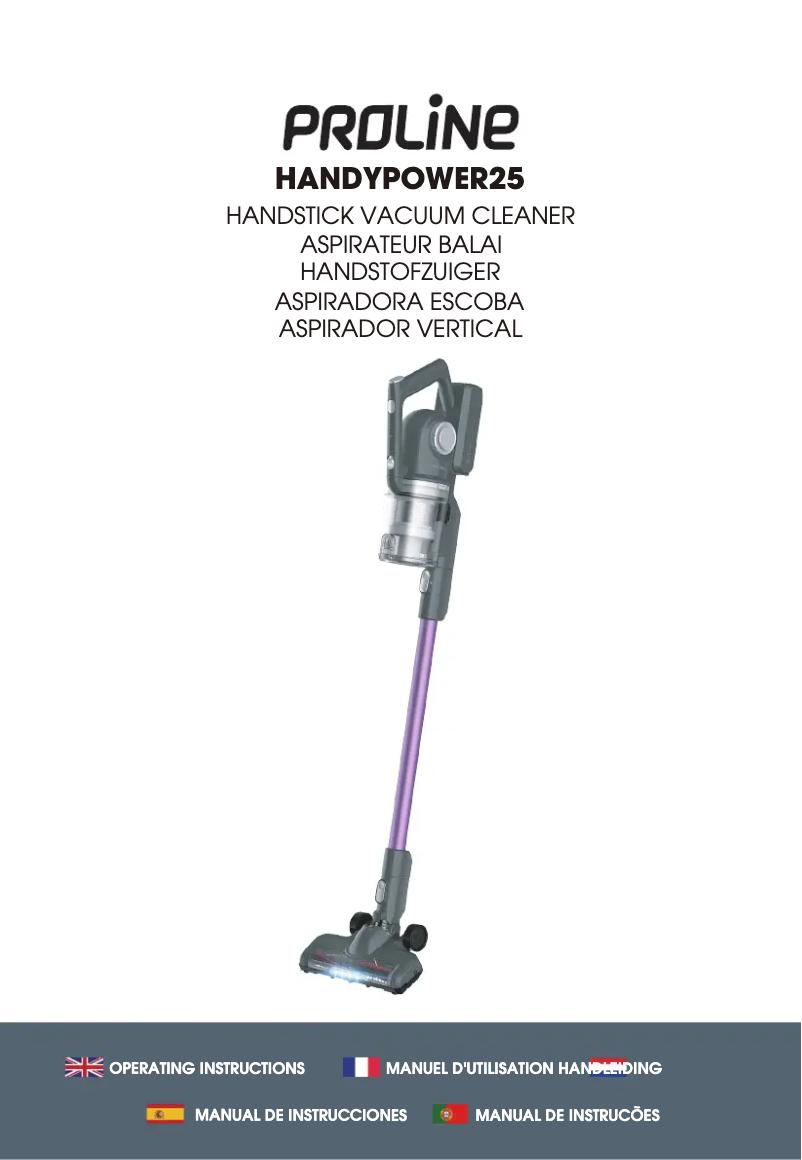 Página 1 del manual Manual de usuario Proline HANDYPOWER25