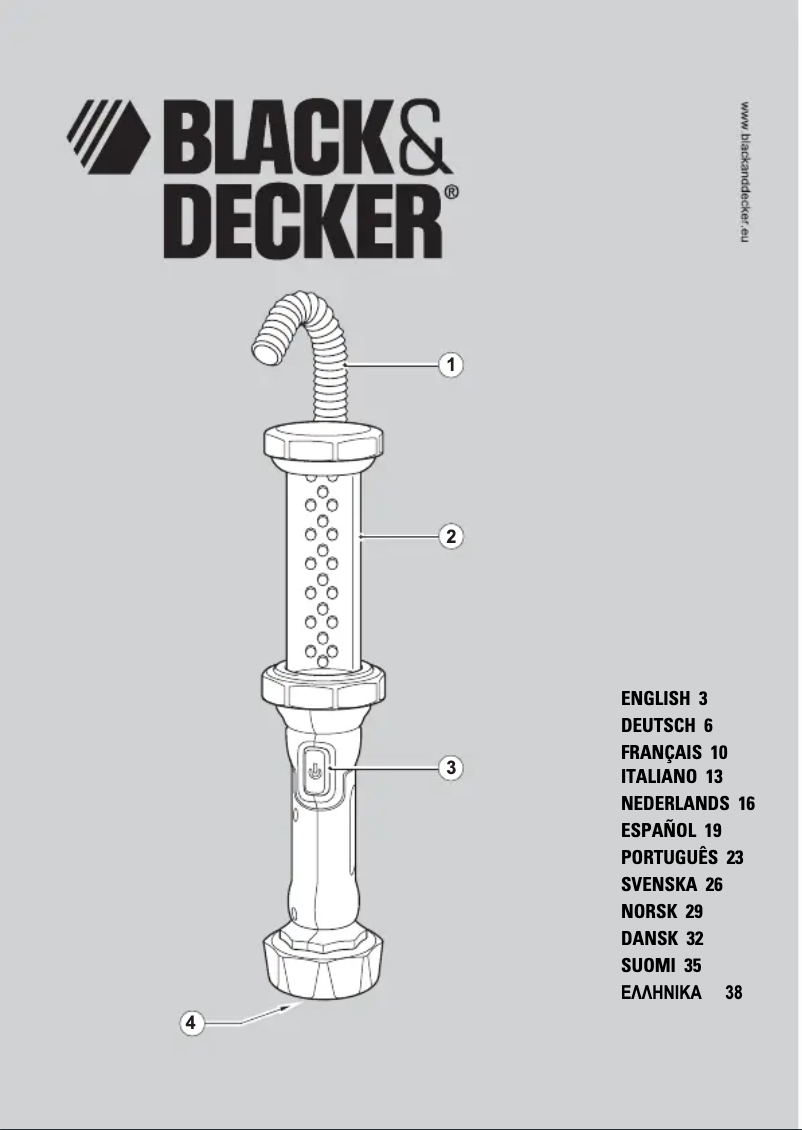 Page n°1 - Manuel utilisateur Black & Decker BDBB214