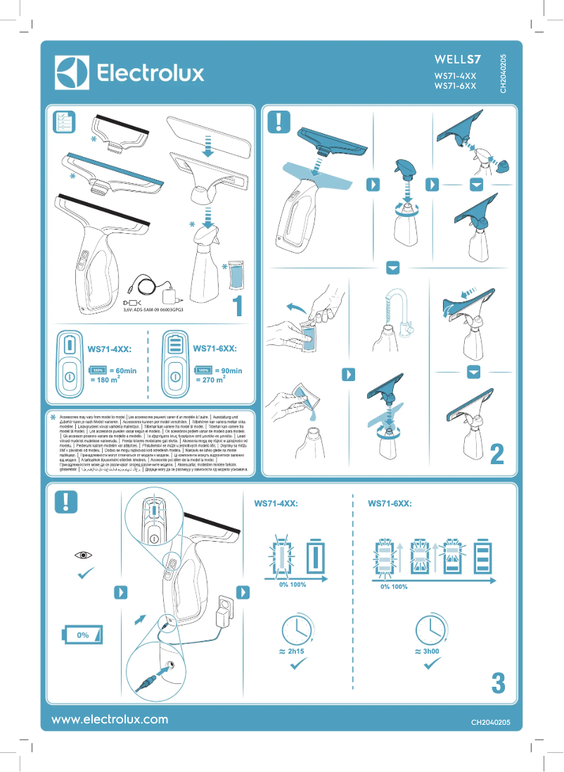 Página 1 del manual Manual de uso y mantenimiento Electrolux WELL S7 WS71-4VV