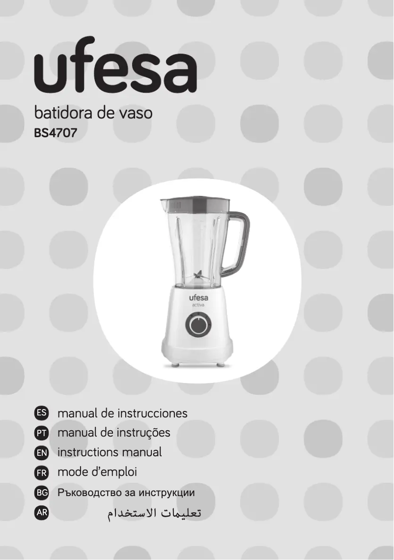 Página 1 del manual Manual de usuario Ufesa Activa BS4707