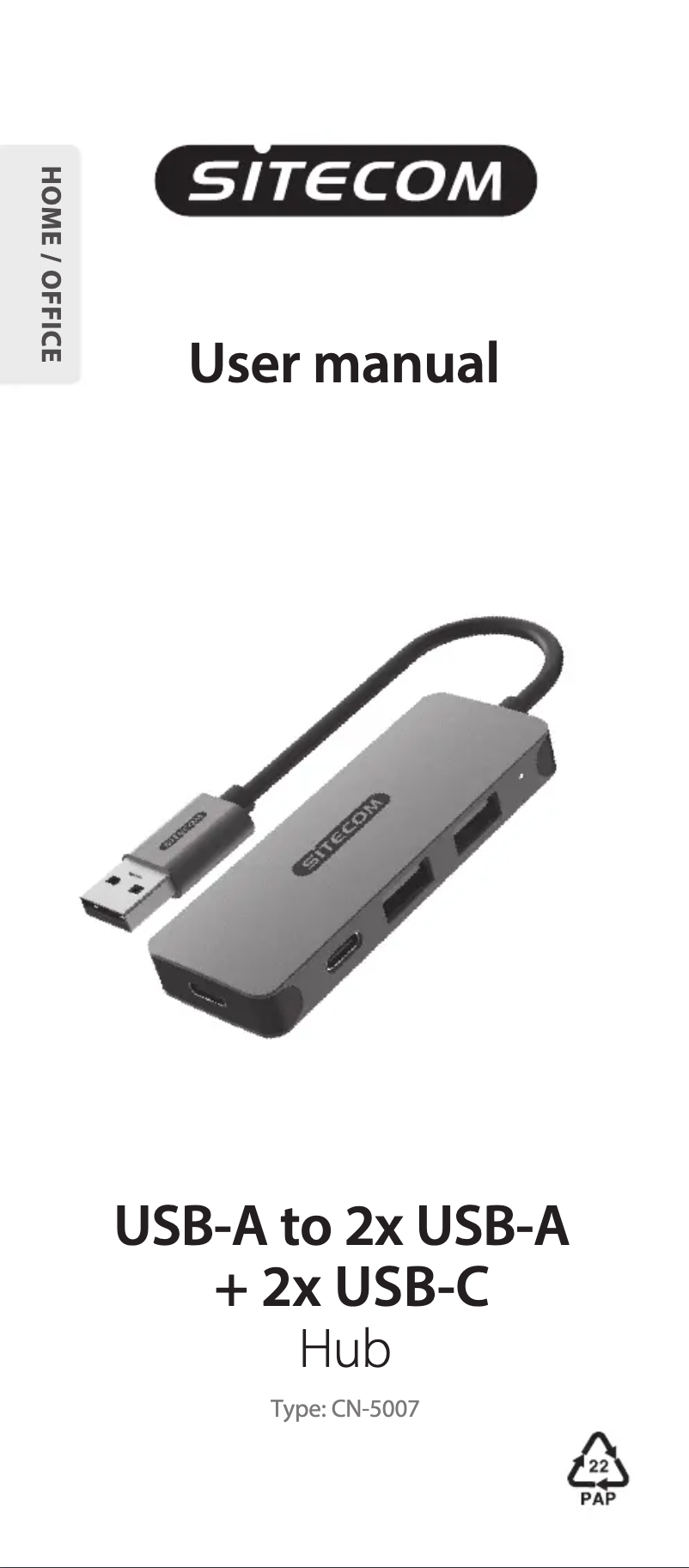 Image de la première page du manuel de l'appareil CN-5007