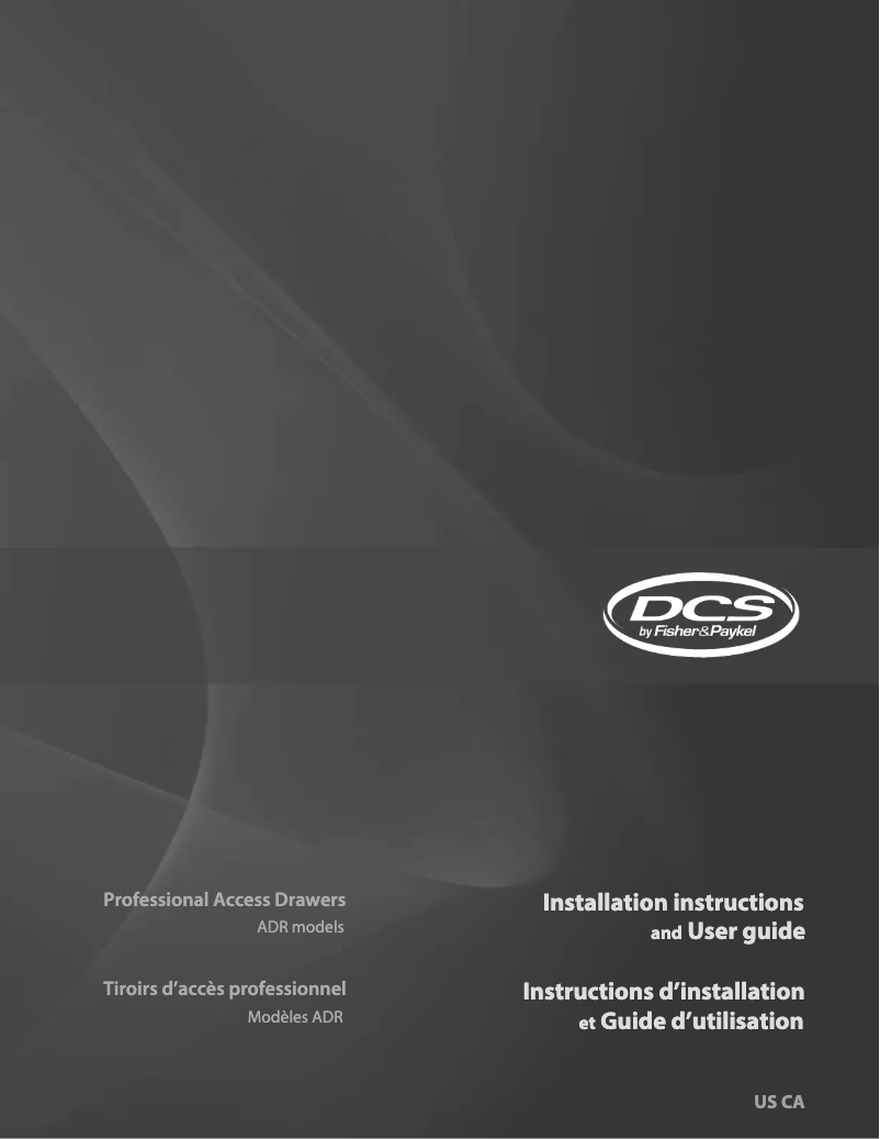 Page n°1 - Manuel utilisateur DCS ADR224