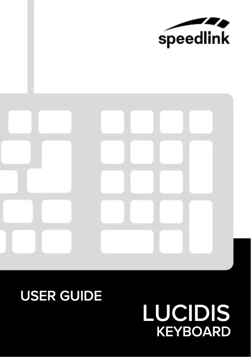 Image de la première page du manuel de l'appareil Lucidis SL-6431-BK