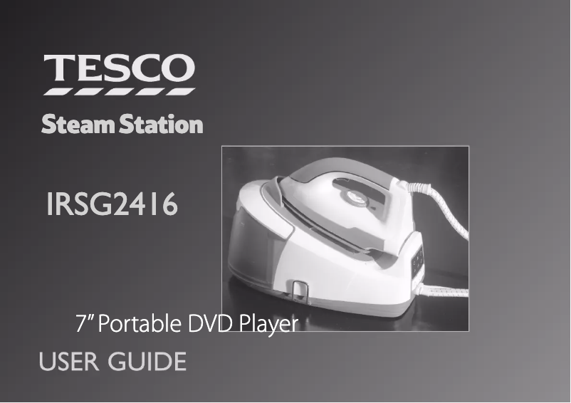 Page 1 de la notice Manuel utilisateur Tesco IRSG2416