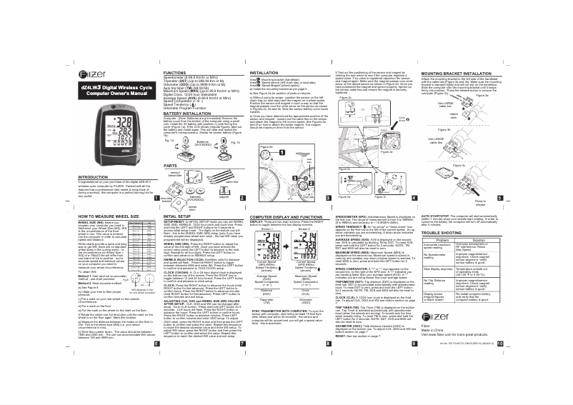 Image de la première page du manuel de l'appareil DZ4LW3
