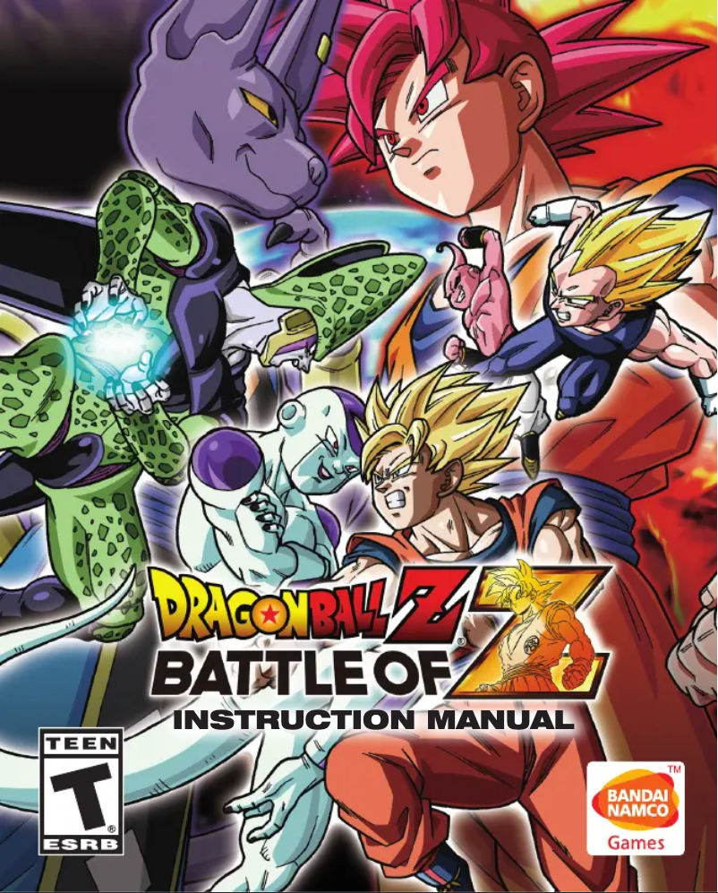 Page n°1 - Manuel utilisateur Sony Dragon Ball Z - Battle of Z (PS3)
