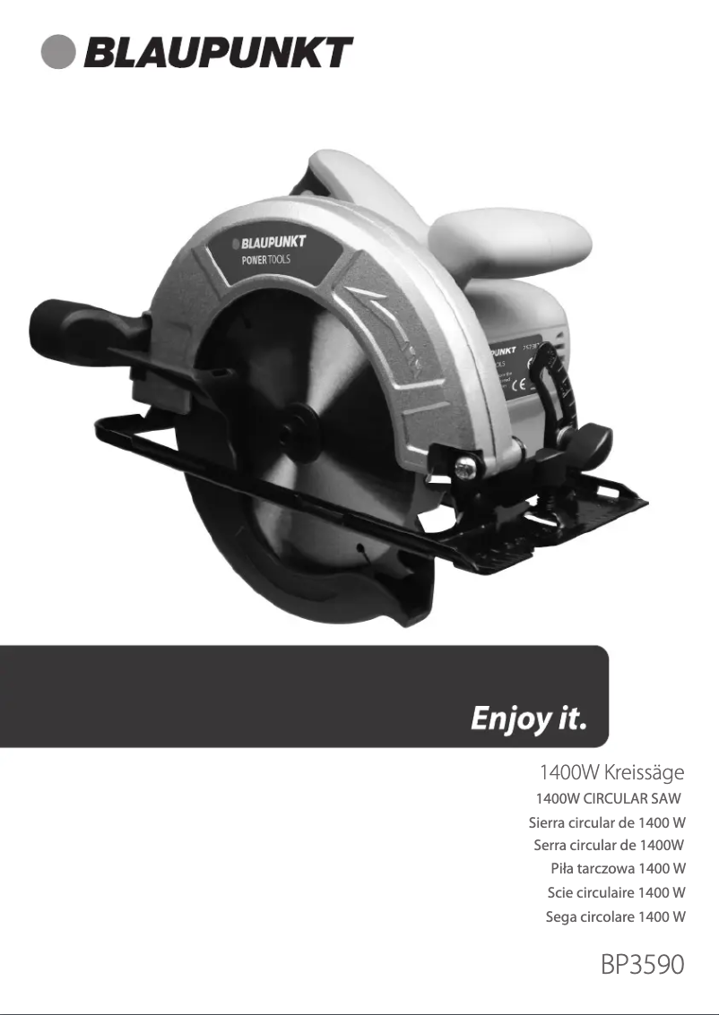 Page 1 de la notice Manuel utilisateur Blaupunkt BP3590