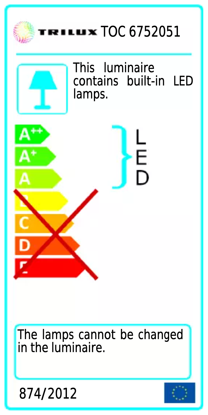 Página 1 del manual Manual de usuario Trilux 6752051
