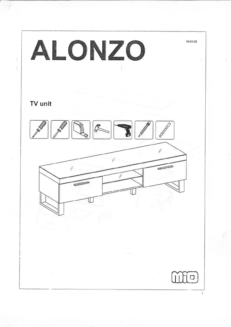 Page n°1 - Manuel utilisateur Mio Alonzo