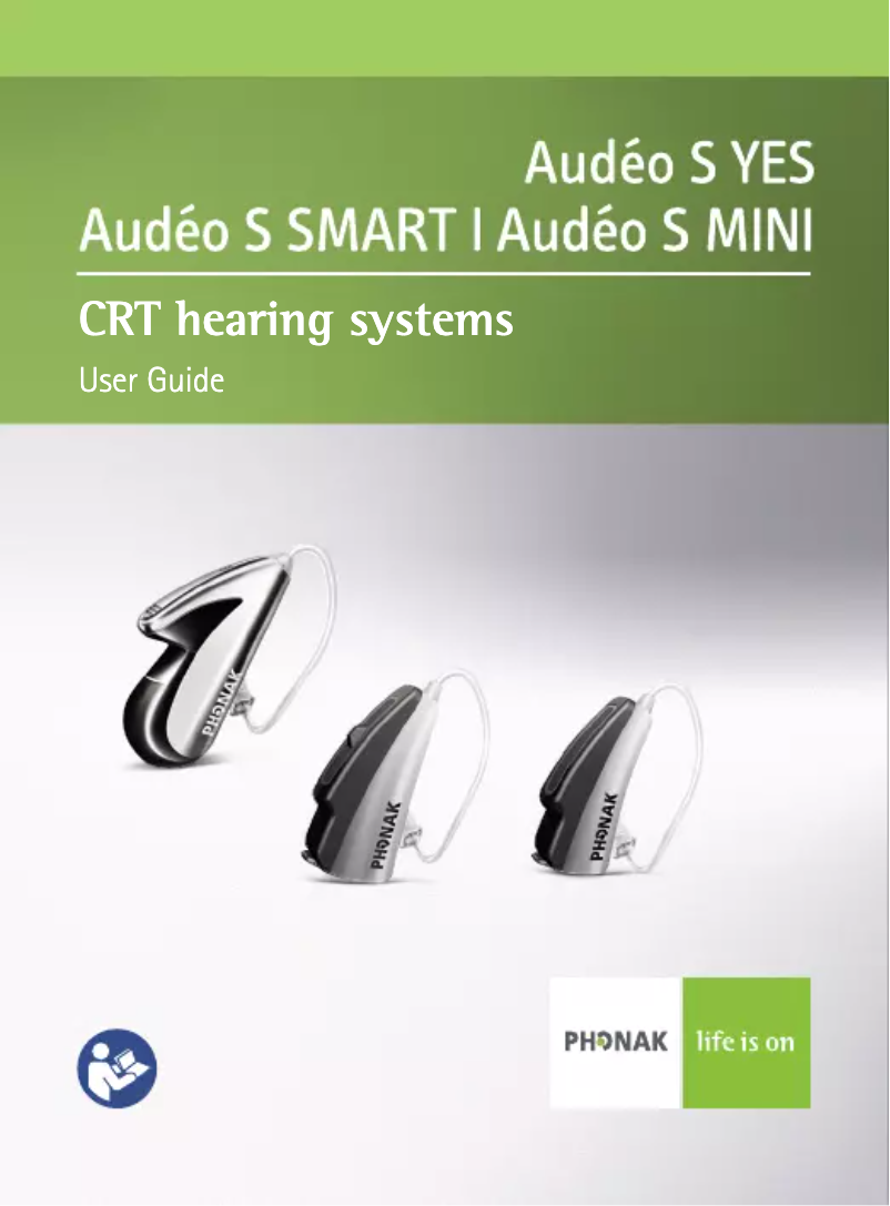 Page 1 de la notice Manuel utilisateur Phonak Audeo S