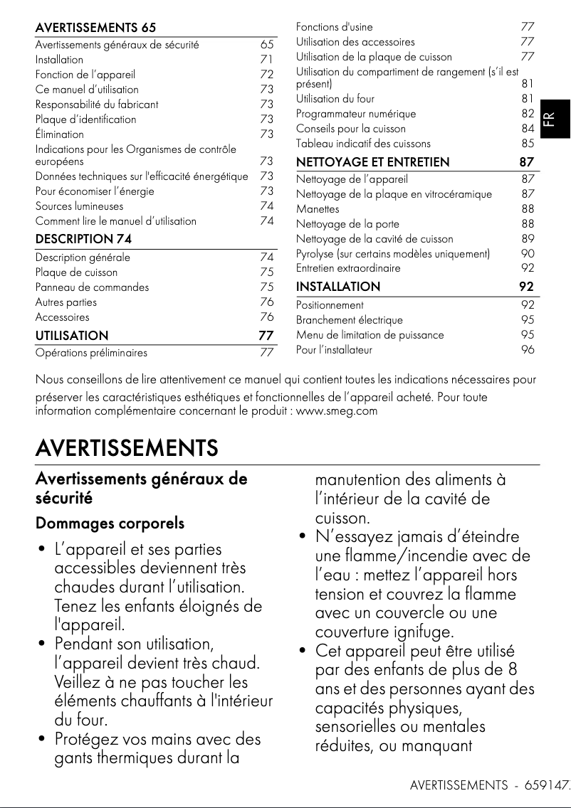 Image de la première page du manuel de l'appareil C6IPBLT2