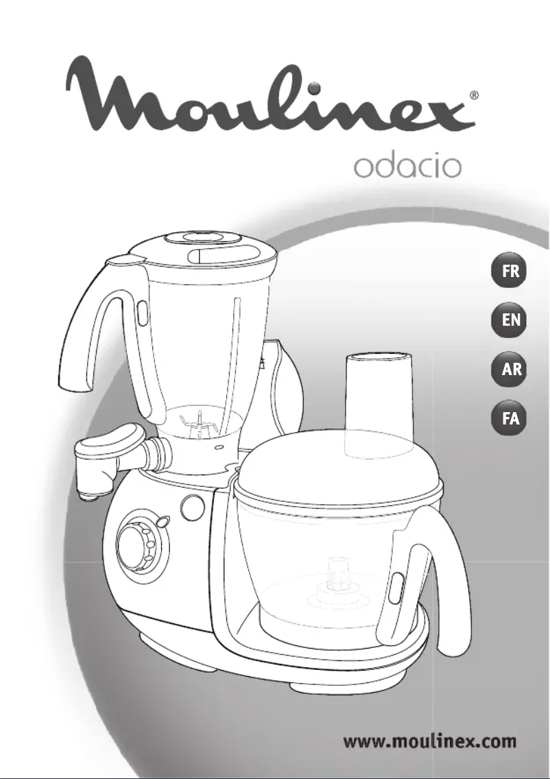 Image de la première page du manuel de l'appareil Odacio FP740127