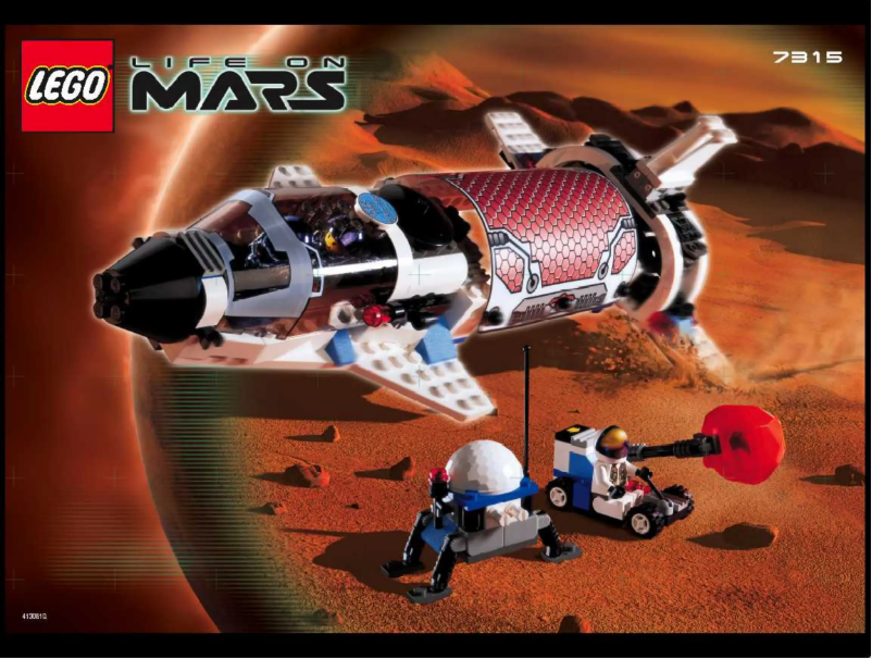 Page n°1 - Manuel utilisateur Lego Solar Explorer
