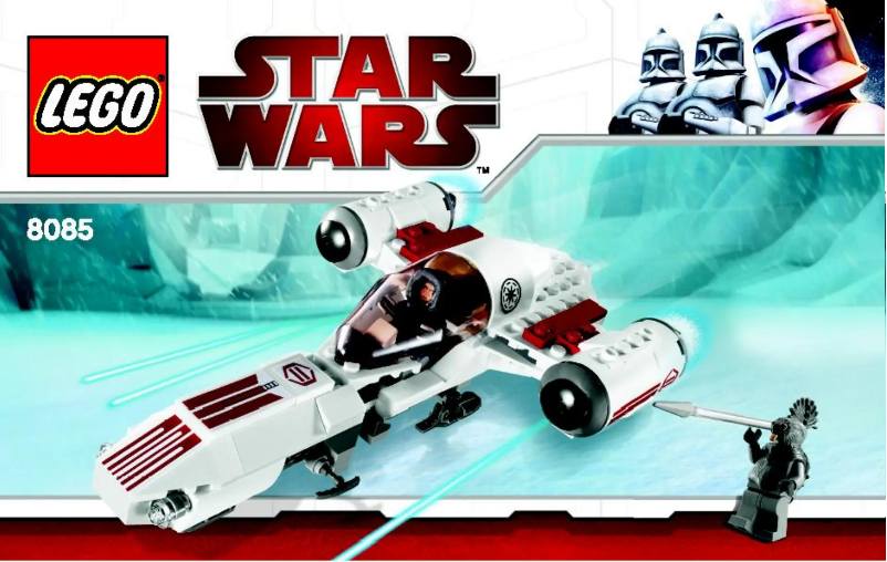 Image de la première page du manuel de l'appareil Star Wars 8085