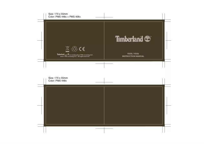 Page n°1 - Manuel utilisateur Timberland Portsmouth TBL.15416