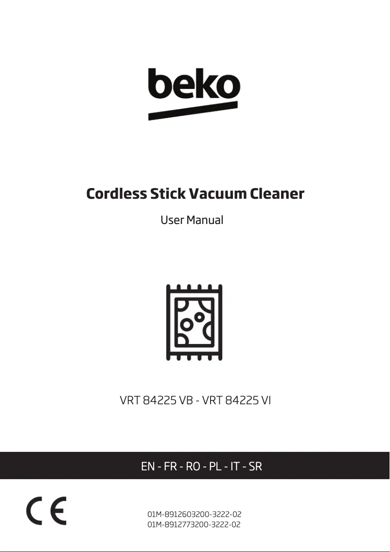 Page n°1 - Manuel utilisateur Beko VRT 84225 VI