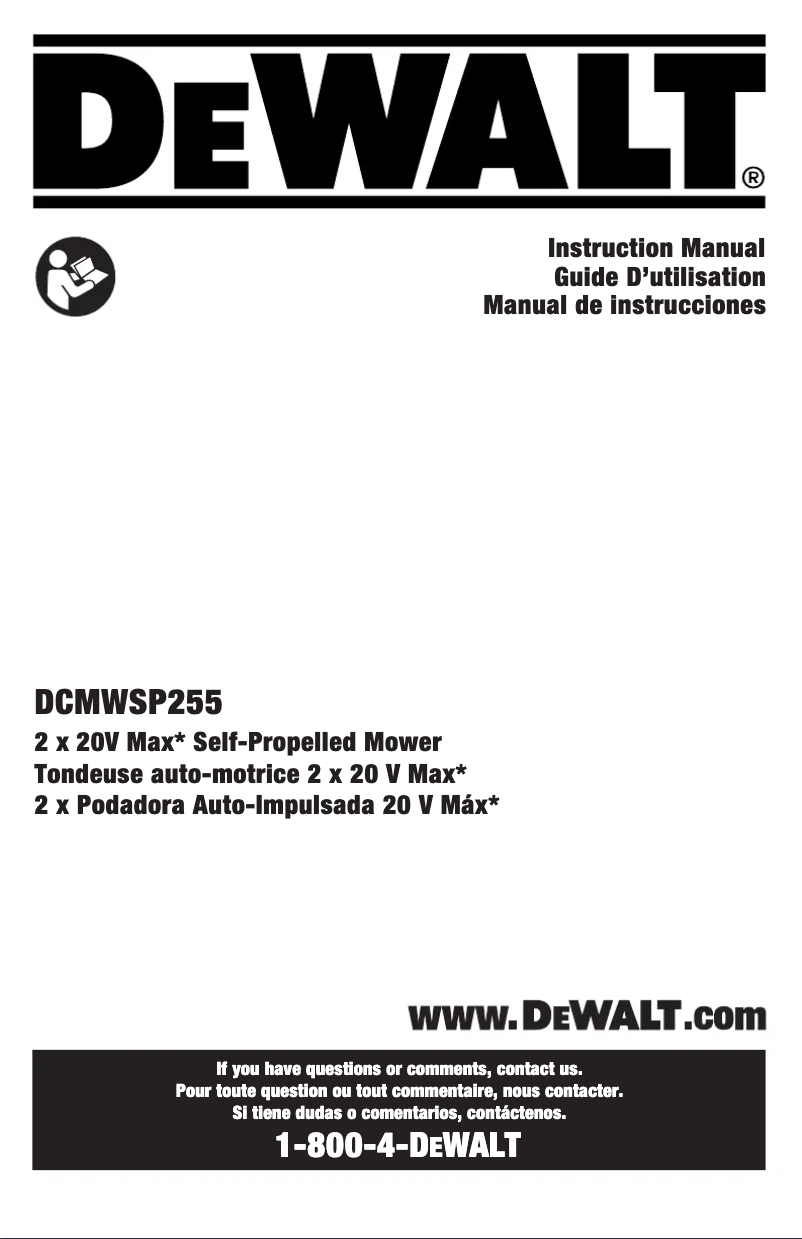 Imagen de la primera página del manual del dispositivo DCMWSP255
