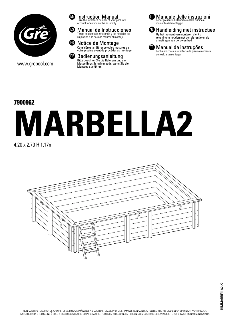 Imagen de la primera página del manual del dispositivo 7900962