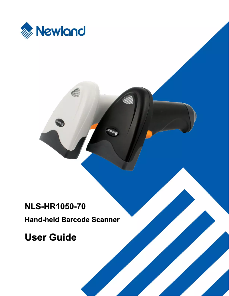 Page 1 de la notice Manuel utilisateur Newland HR1050-70