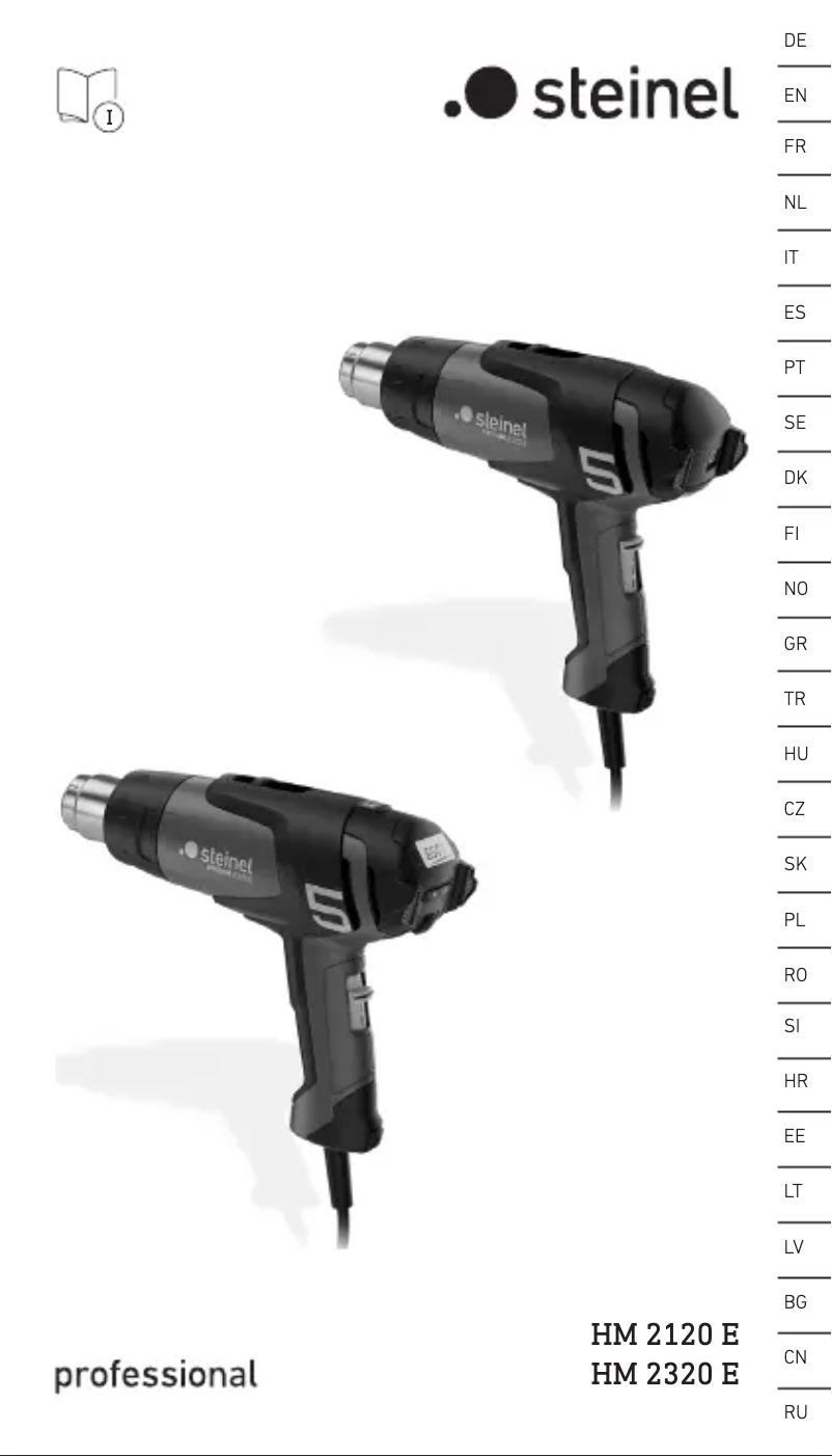 Page 1 de la notice Manuel utilisateur Steinel HM 2320 E