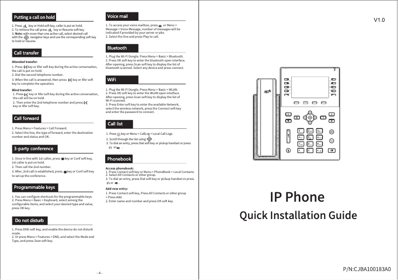 Página 1 del manual Guía de inicio rápido Hikvision DS-KP8200-HE1