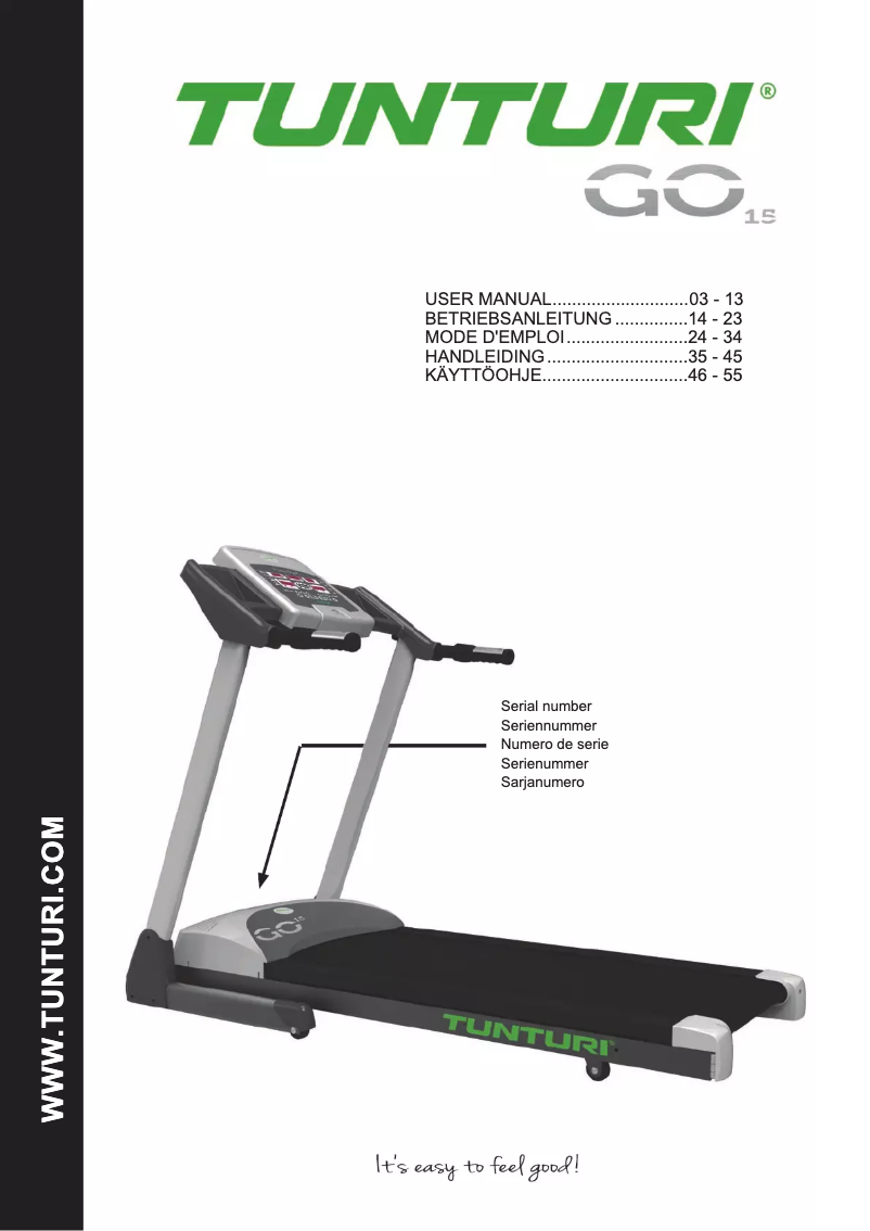 Image de la première page du manuel de l'appareil Go 15