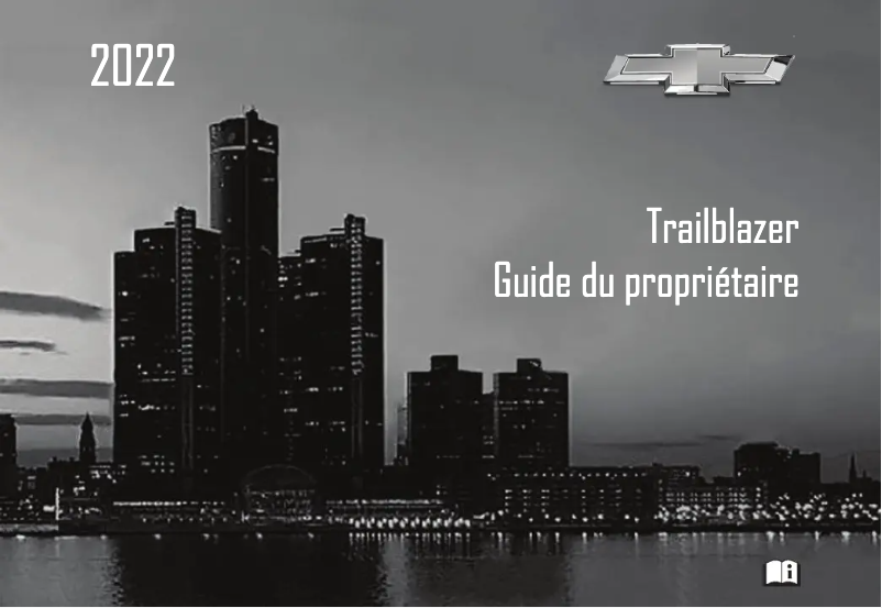 Page 1 de la notice Manuel utilisateur Chevrolet Trailblazer (2022)