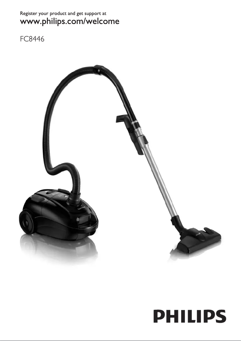 Page 1 de la notice Manuel utilisateur Philips PowerLife FC8446