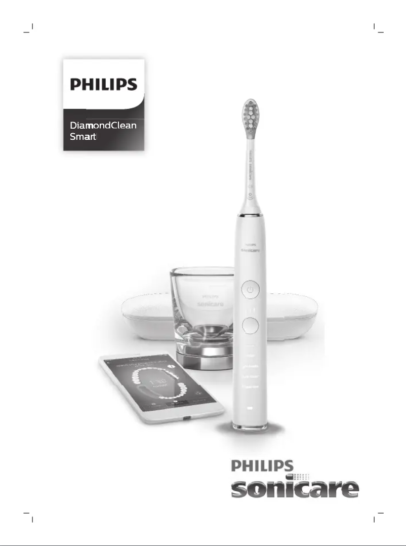Page n°1 - Manuel utilisateur Philips Sonicare Diamondclean HX9317