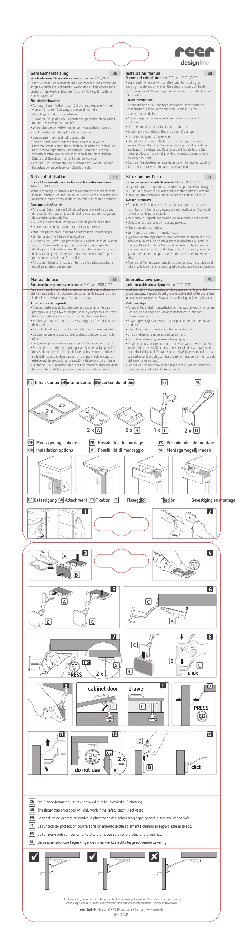 Image de la première page du manuel de l'appareil 71011
