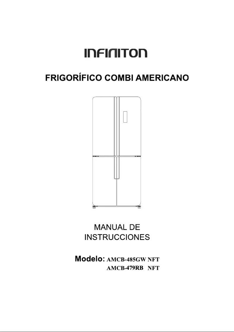 Page 1 de la notice Manuel utilisateur Infiniton AMCB-479RB NFT