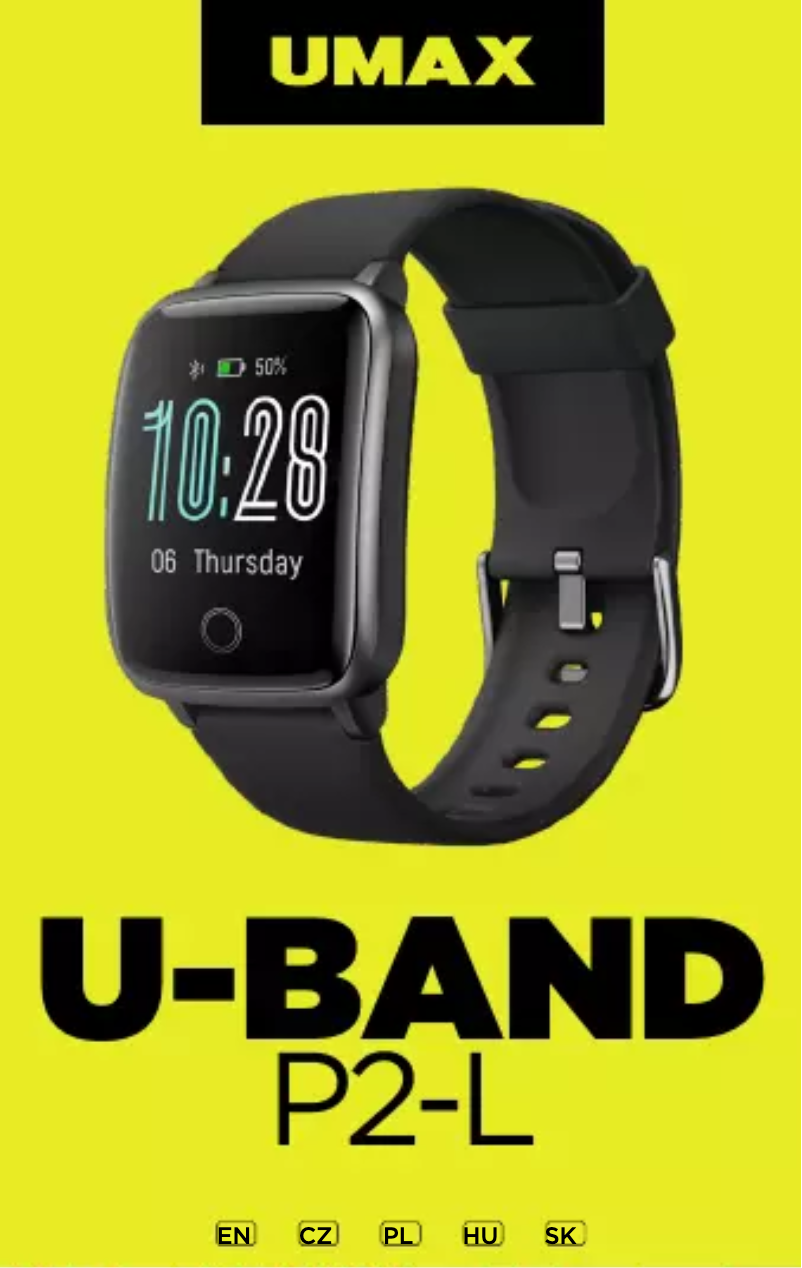 Page 1 de la notice Manuel utilisateur UMAX U-Band P2-L