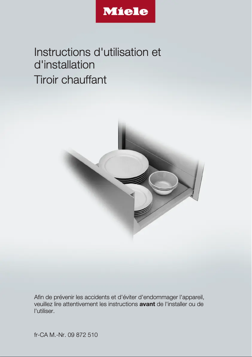 Image de la première page du manuel de l'appareil ESW 6880 CLST