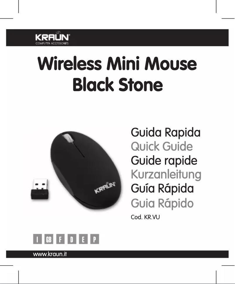 Image de la première page du manuel de l'appareil Black Stone