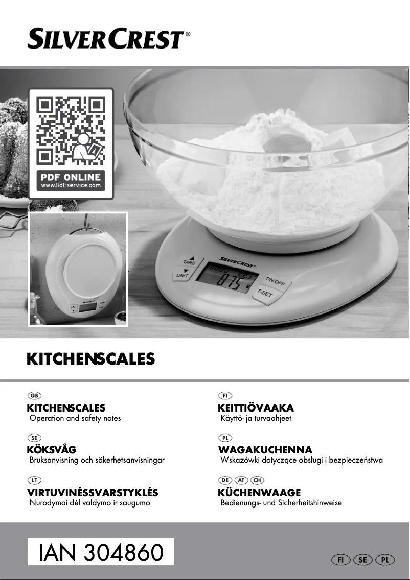 Página 1 del manual Manual de usuario SilverCrest HG04425A