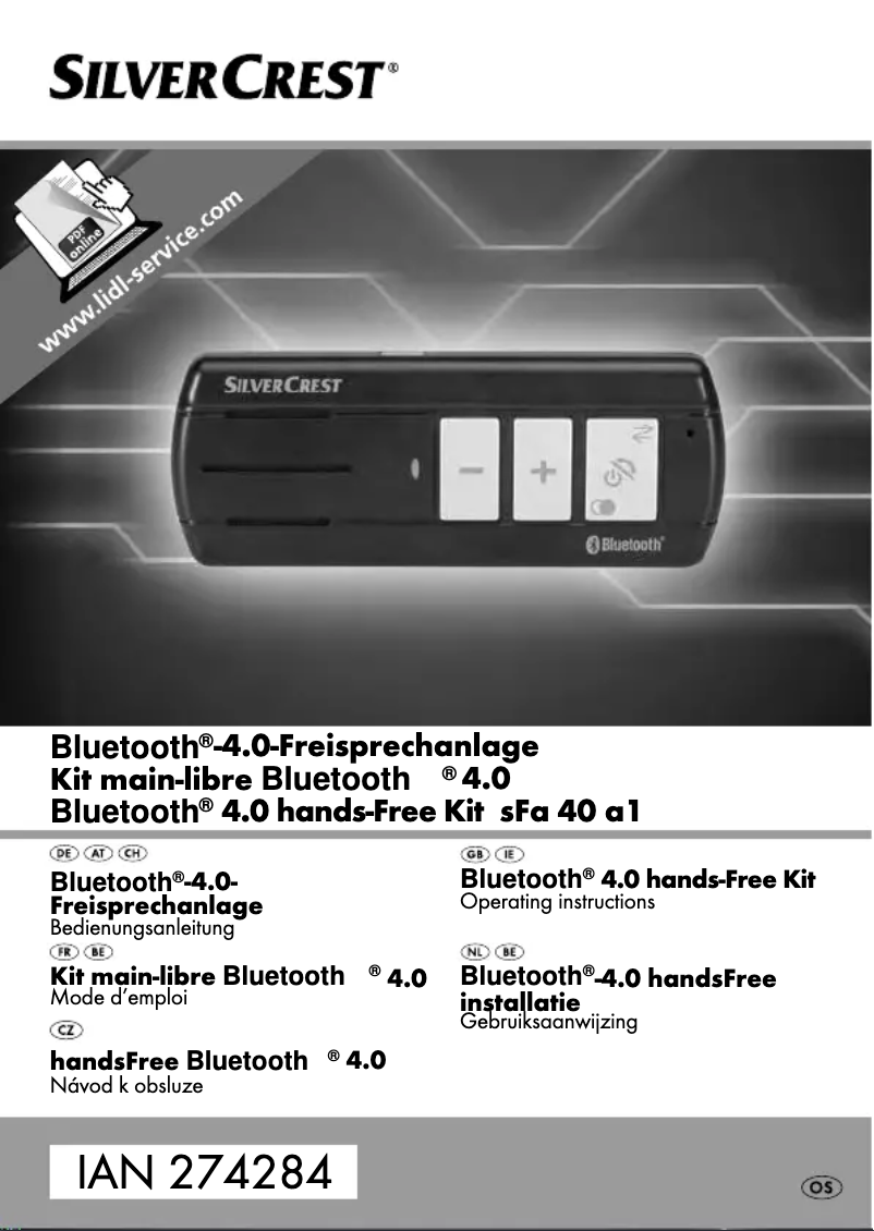 Image de la première page du manuel de l'appareil SLE 265 B3