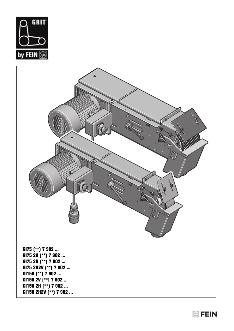 Page n°1 - Manuel utilisateur Fein GRIT GI 150 2H