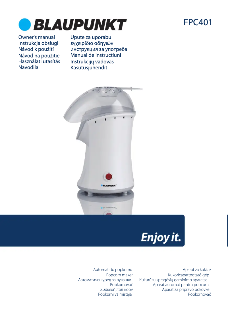 Page 1 de la notice Manuel utilisateur Blaupunkt FPC401