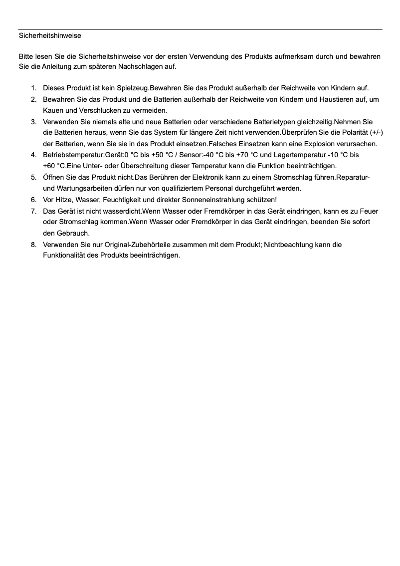 Image de la première page du manuel de l'appareil WS-650