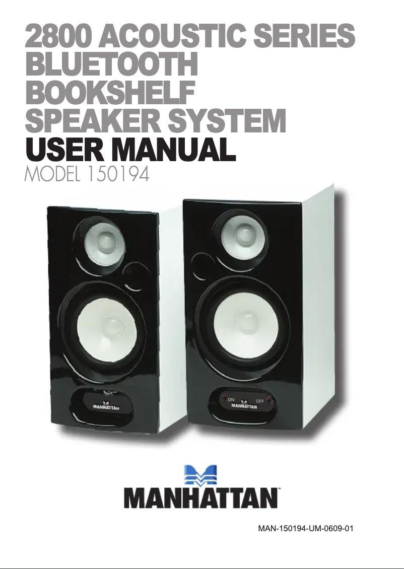 Page 1 de la notice Manuel utilisateur Manhattan 150194