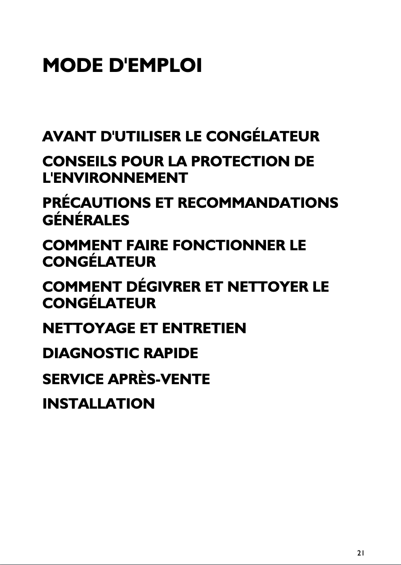 Image de la première page du manuel de l'appareil AFG 4500