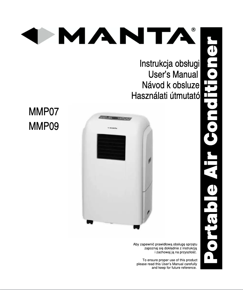 Image de la première page du manuel de l'appareil MMP09