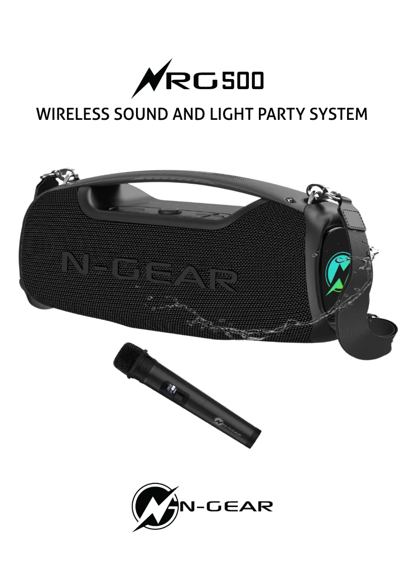 Image de la première page du manuel de l'appareil NRG 500