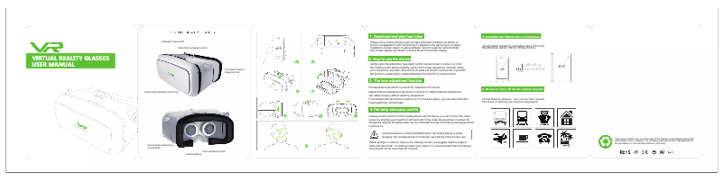 Page 1 de la notice Manuel utilisateur Salora VR GECKO