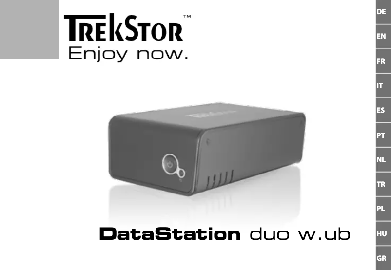 Página 1 del manual Manual de usuario TrekStor Duo w.ub