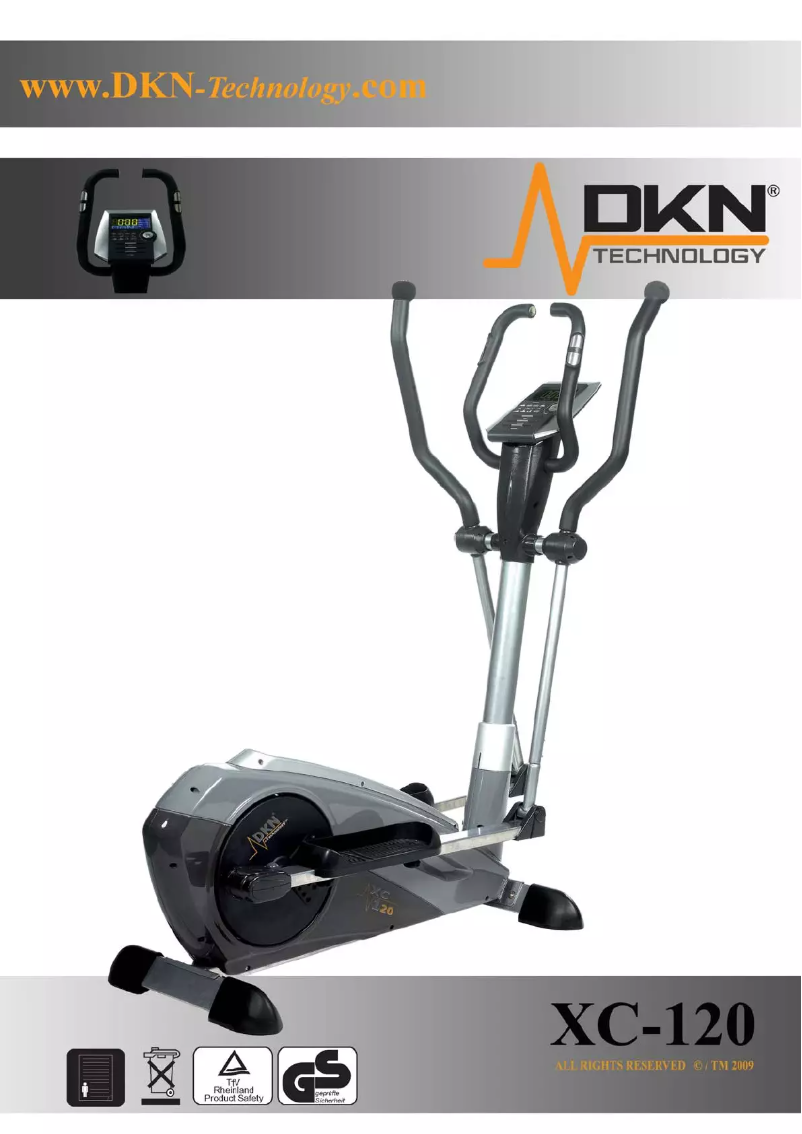 Page n°1 - Manuel utilisateur DKN XC-120